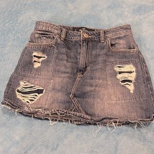 Hollister Jean mini skirt